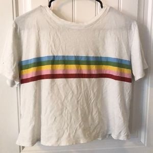 SO Rainbow Crop Top